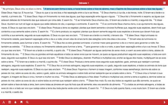 Bíblia android App screenshot 1