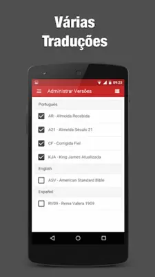 Bíblia android App screenshot 5