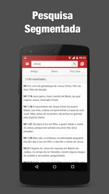 Bíblia android App screenshot 6