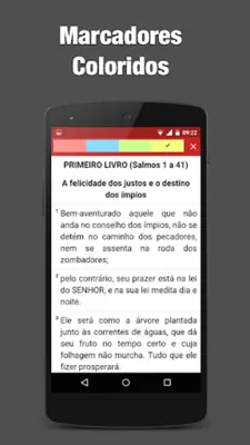 Bíblia android App screenshot 7