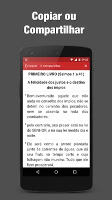 Bíblia android App screenshot 8